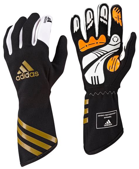 adidas Kart XLT Glove Black/Metallic Gold 